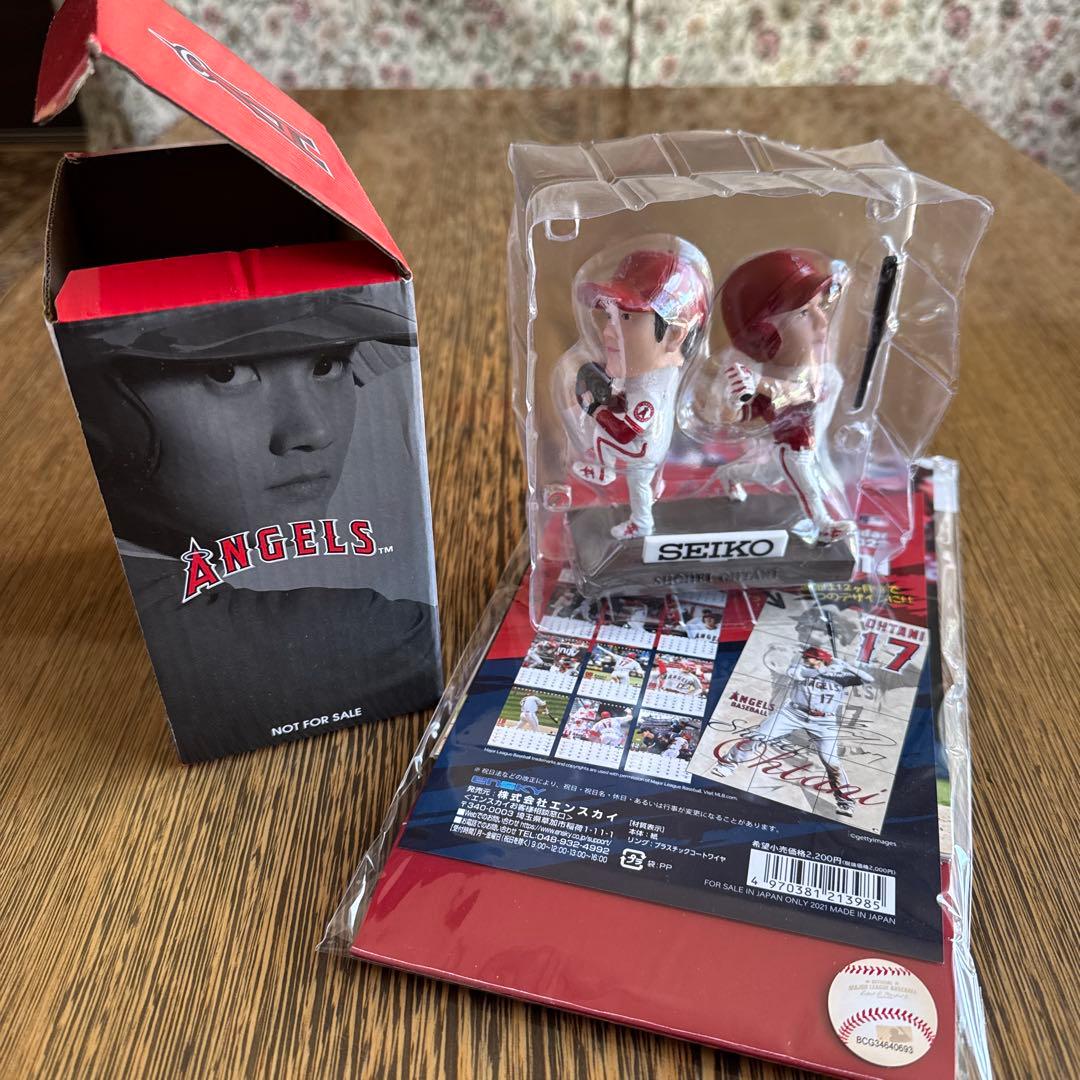 大谷翔平フィギュア [非売品]大谷翔平フィギュア＆2022年度版卓上カレンダー