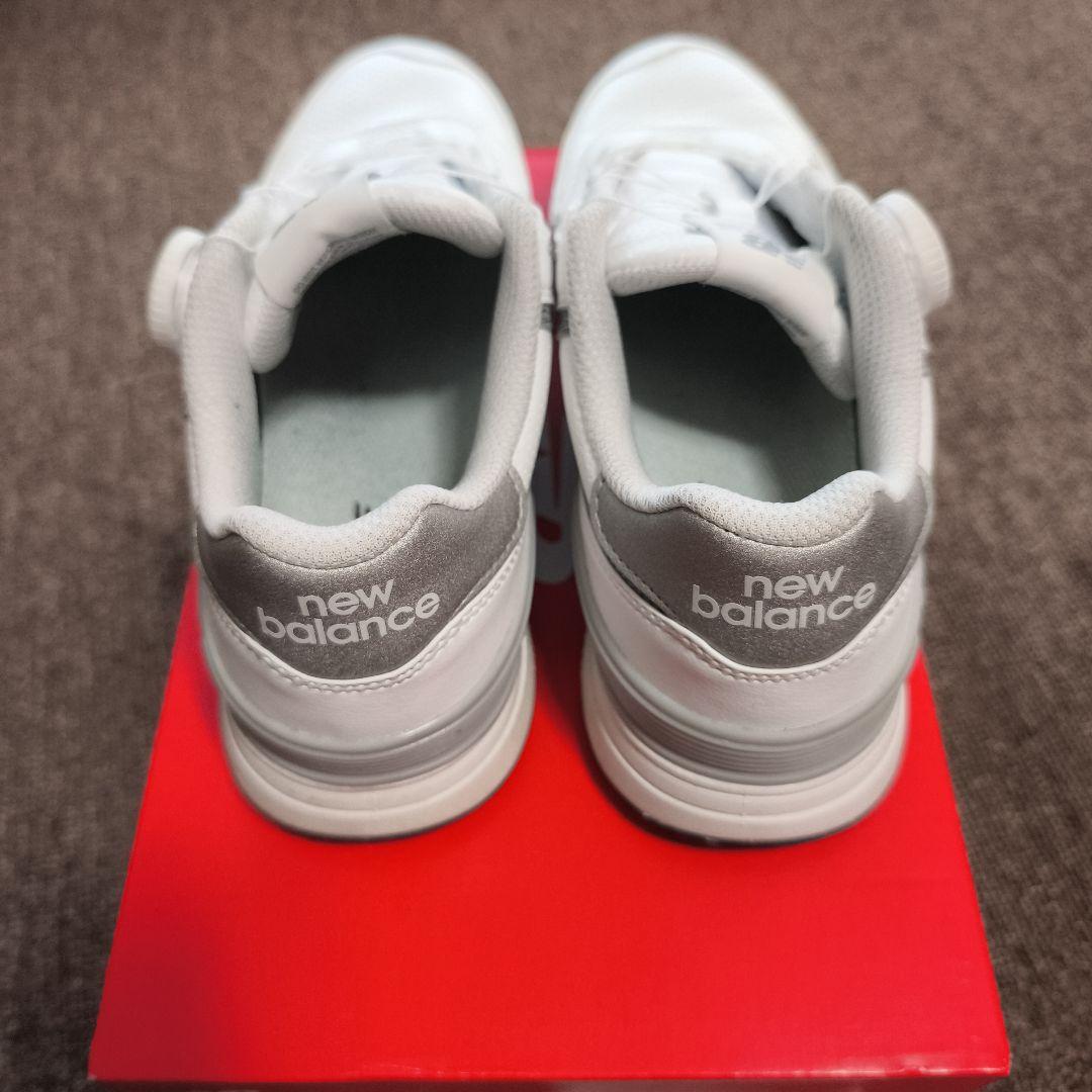 New Balance 574 2E ワイド ゴルフシューズ 23.5cm