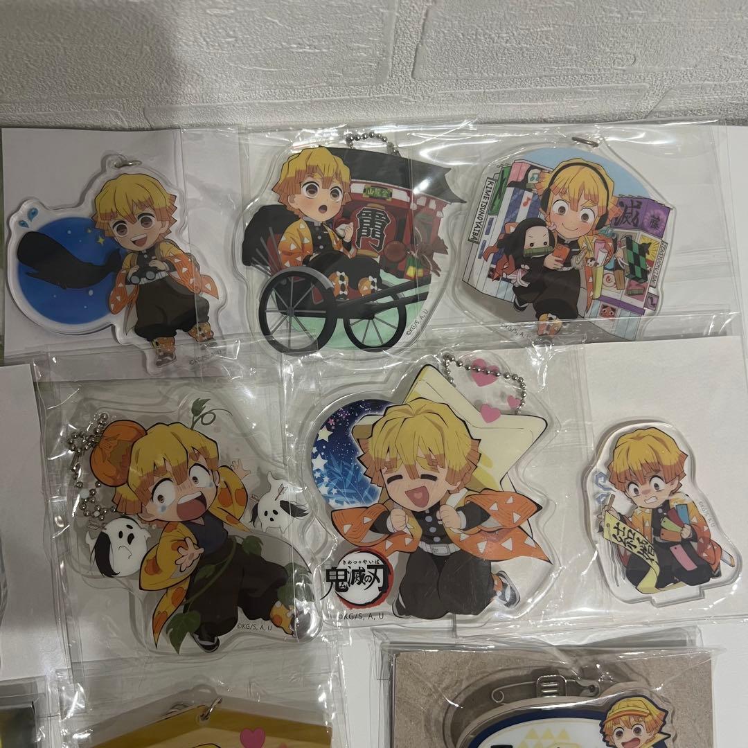 鬼滅の刃 我妻善逸 ufotable みにきゃら アクリルスタンド まとめ売り