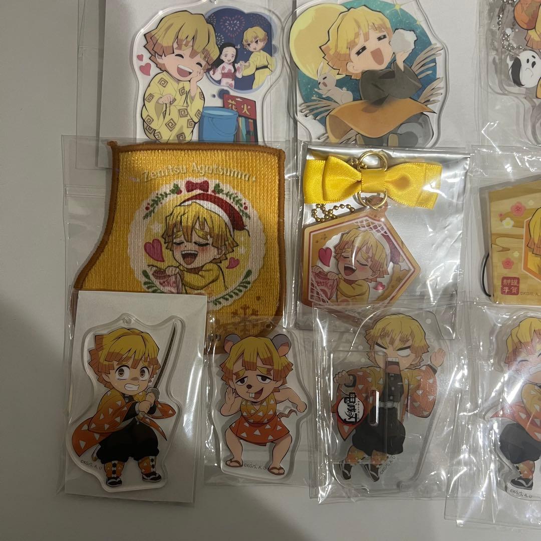 鬼滅の刃 我妻善逸 ufotable みにきゃら アクリルスタンド まとめ売り