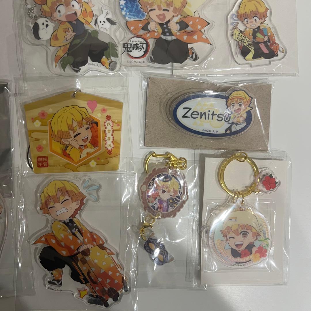 鬼滅の刃 我妻善逸 ufotable みにきゃら アクリルスタンド まとめ売り