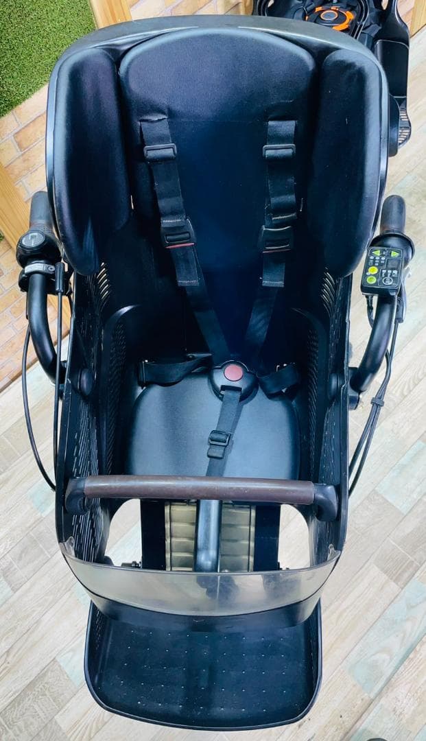 超特価 グリーン系 No1 ブリヂストン 子供乗せ電動アシスト自転車H1862