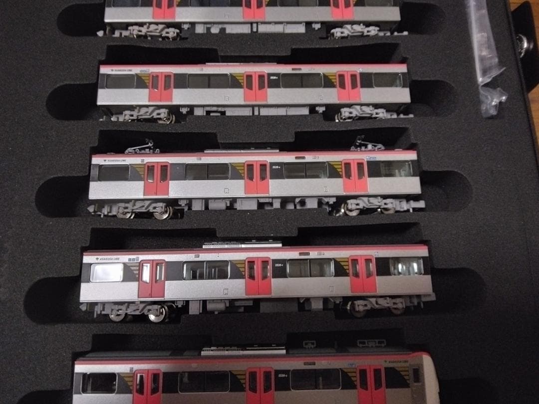 ポポンデッタ6086 都営5500形 浅草線後期車アンテナ付8両 側面方向幕点灯