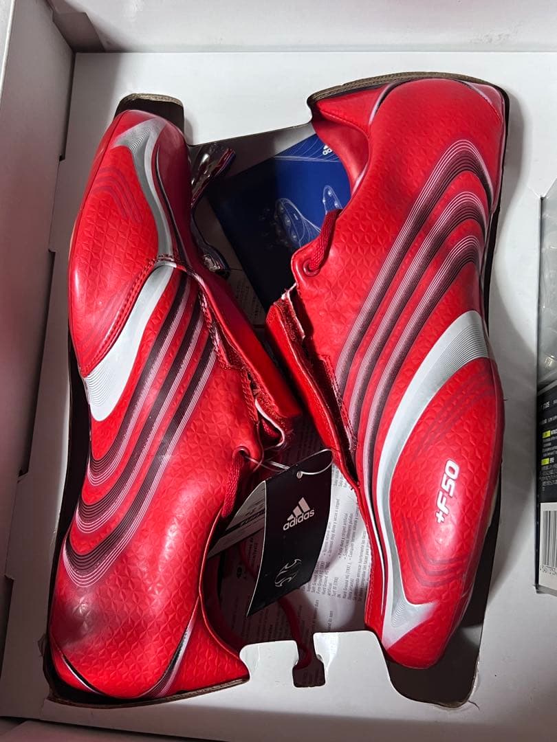 adidas アディダス F50 サッカースパイク スパイク 取替式 レッド