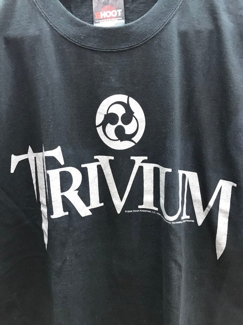 TRIVIUM 2007 古着 ワールドツアー ロゴプリント Tシャツ