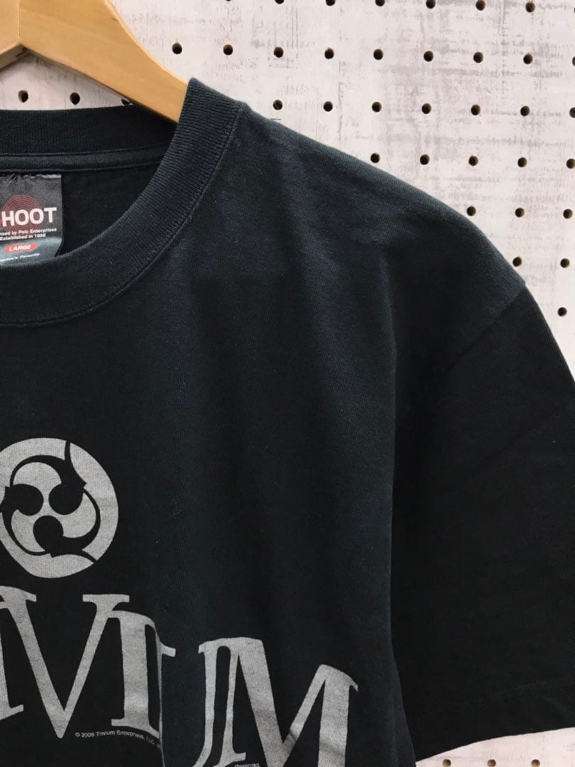 TRIVIUM 2007 古着 ワールドツアー ロゴプリント Tシャツ