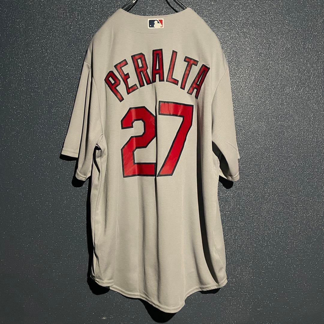Majestic カージナルス　Cardinals ベースボールシャツ　2XL