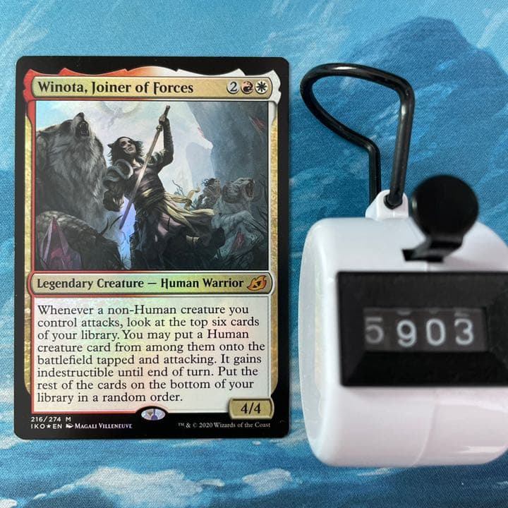 MTG foil 4枚 軍団のまとめ役、ウィノータ
