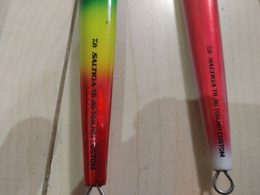 TBジグ　300～400g×4本 不明ジグ×2本　ロングジグ用ジグバッグセット！