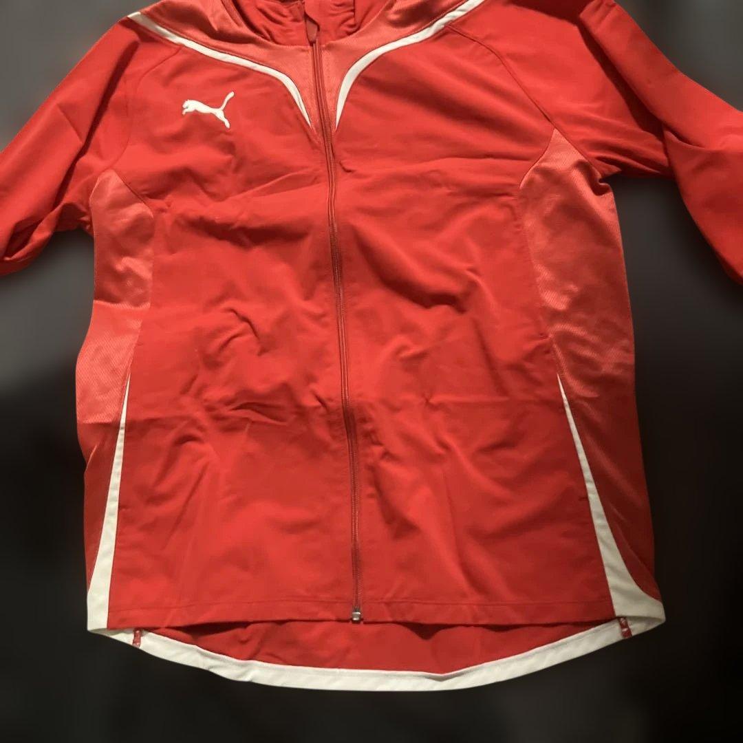 Puma 赤 ジャージ　上下セット　3点セット　超美品