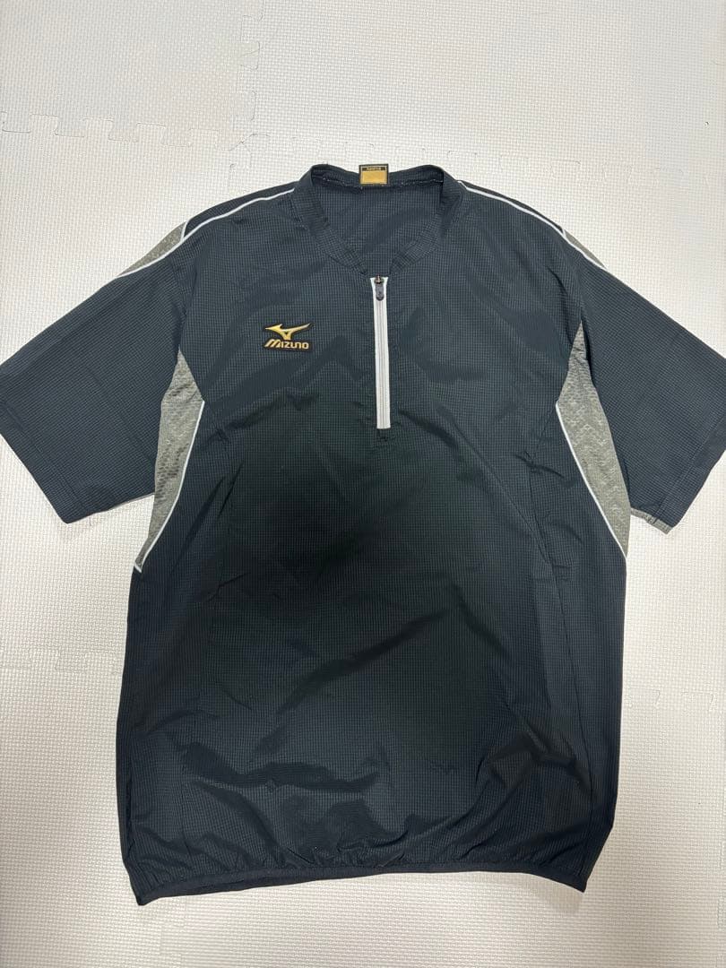 最終値下Mizuno Pro ハーフジップ半袖　パンツ　セットアップ　上下セット