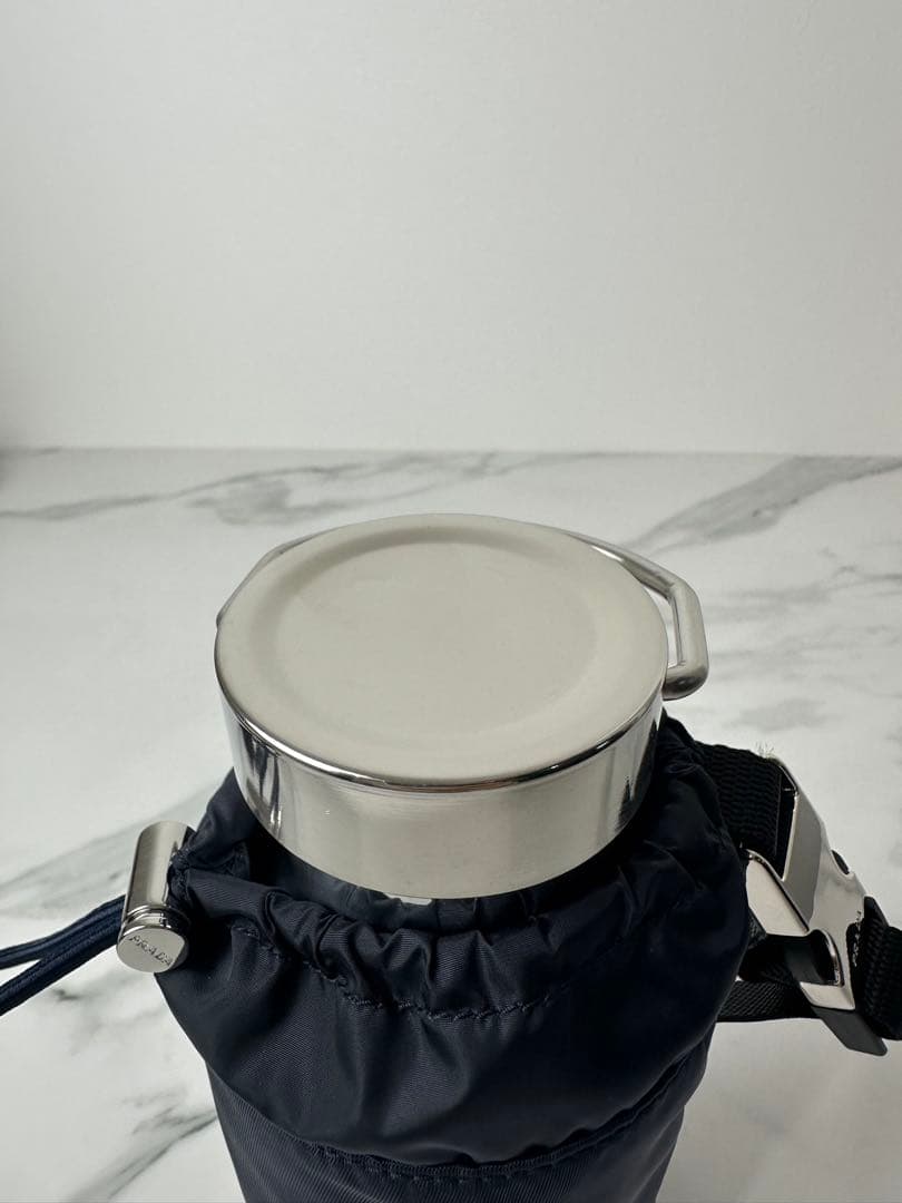 PRADA スチールタンブラー水筒　リナイロンカバー付き