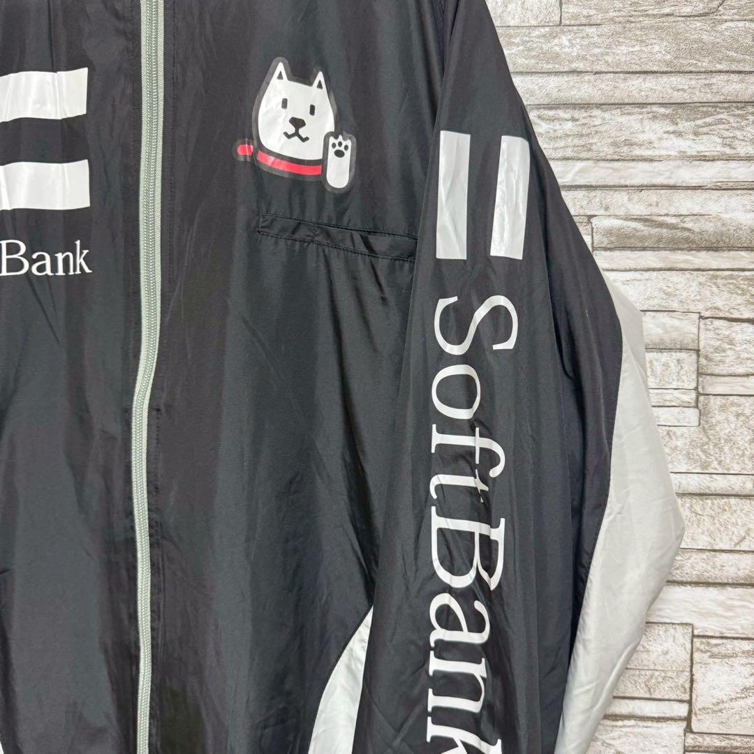 SoftBank 日本アパレルファッション産業協会【M】ウィンドブレーカー✨黒
