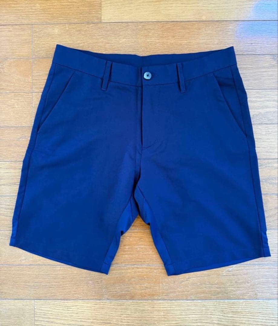 DESCENTE GOLF 半袖ハイネックシャツ&ショートパンツセット M