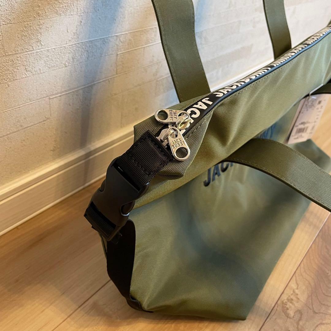 新品　JACK BUNNY ジャックバニー　保冷トートバッグ　カーキ　保冷バッグ