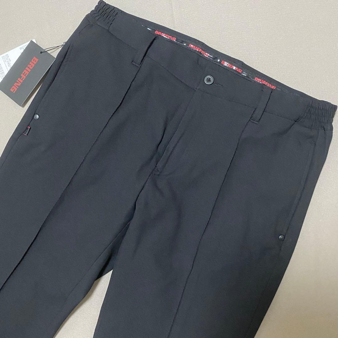 【未使用タグ付き】ブリーフィング センタープレスロングパンツ L