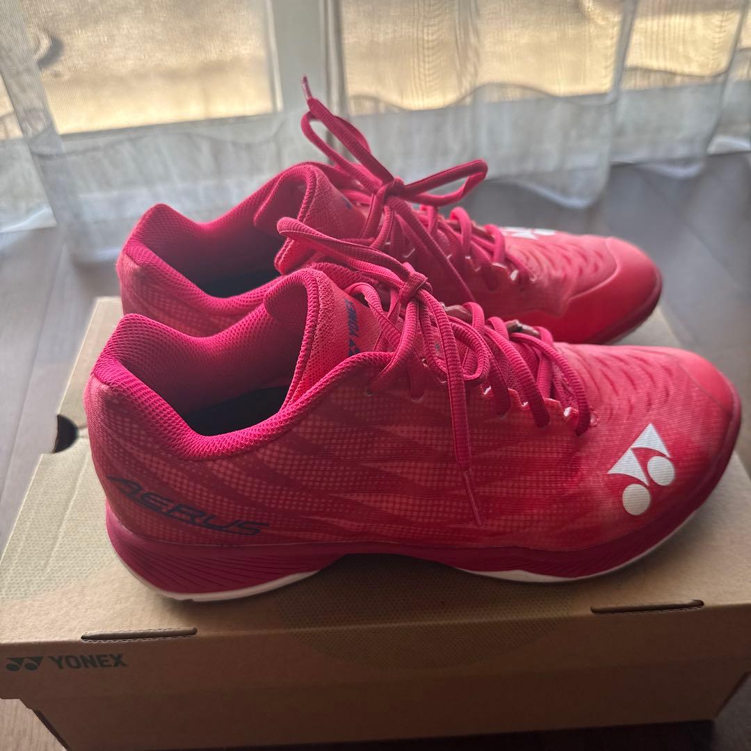 YONEX SHB-02LTD レッド バドミントンシューズサイズ26