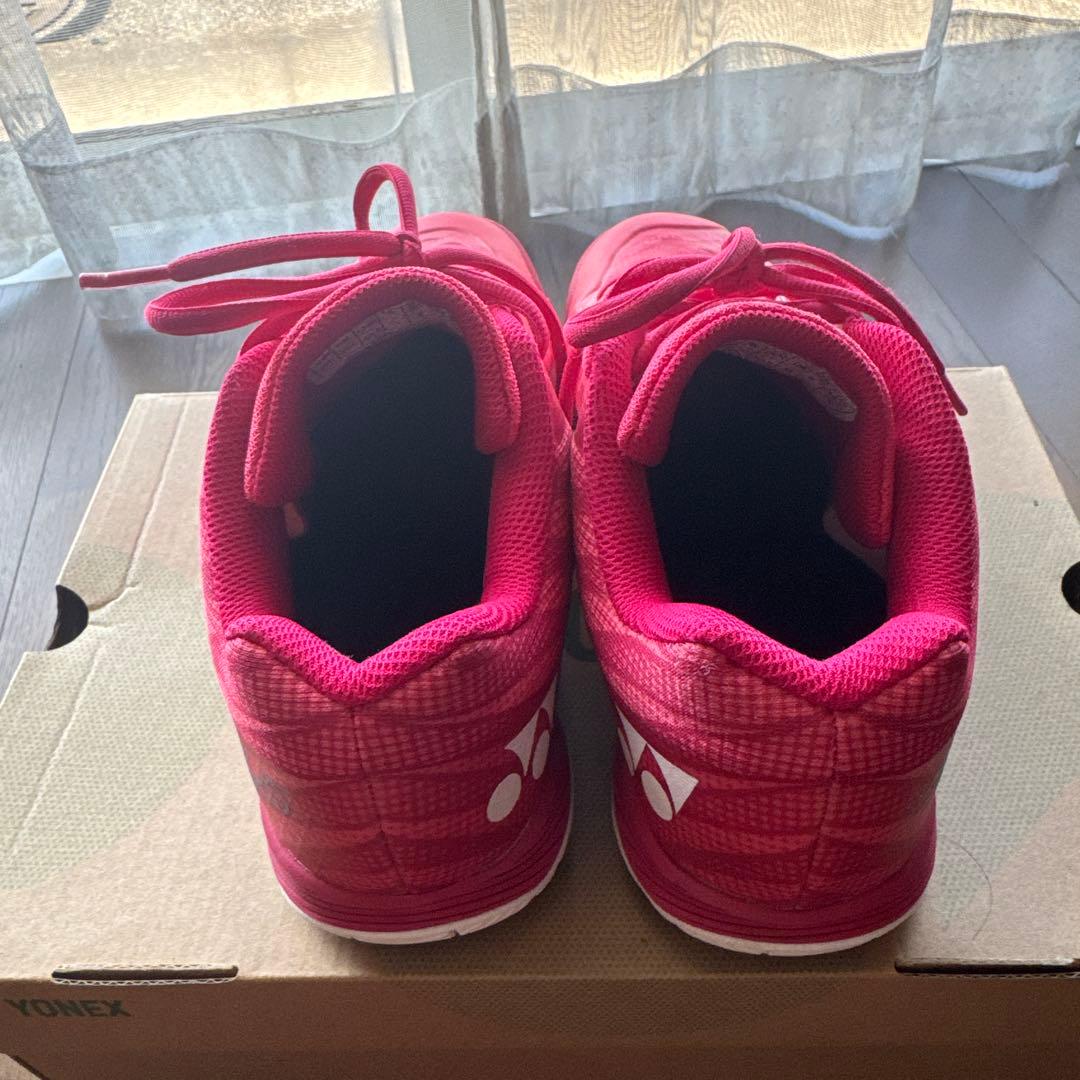 YONEX SHB-02LTD レッド バドミントンシューズサイズ26