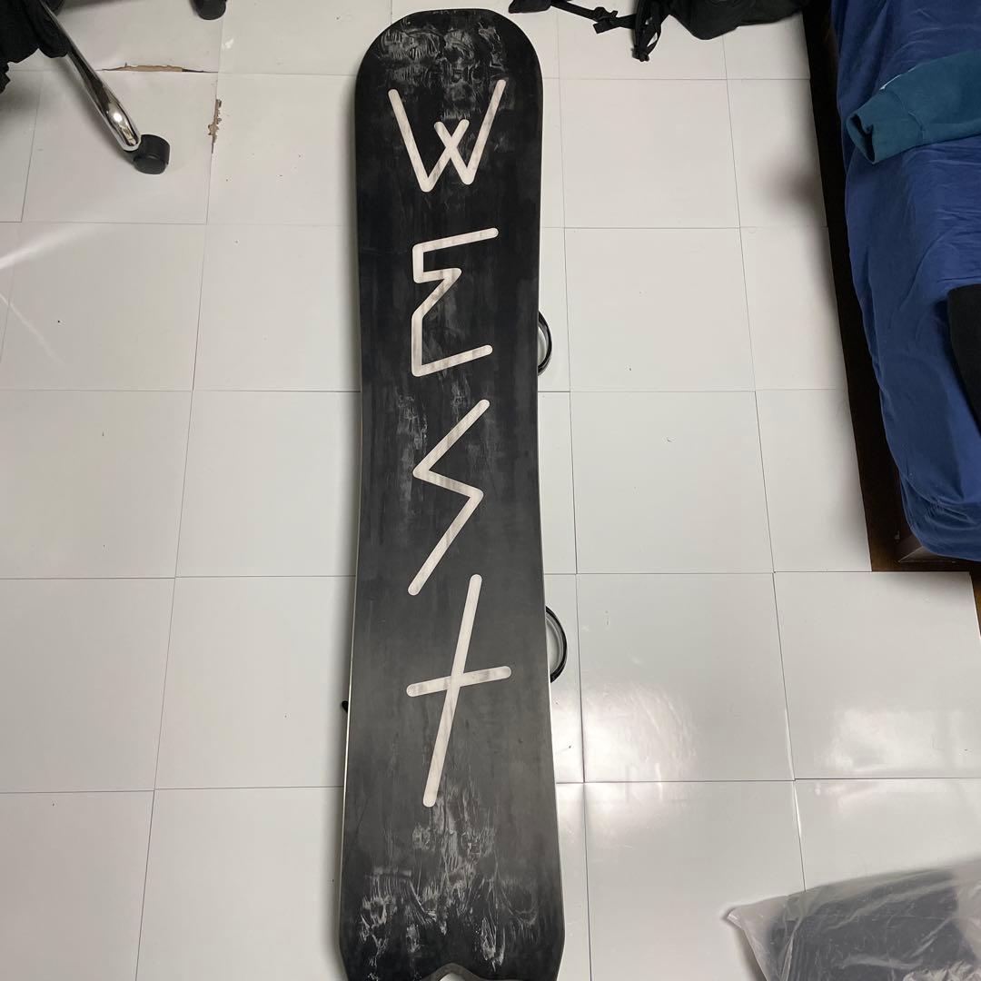 【送料無料！！】West boarding ビンディング付 160cm