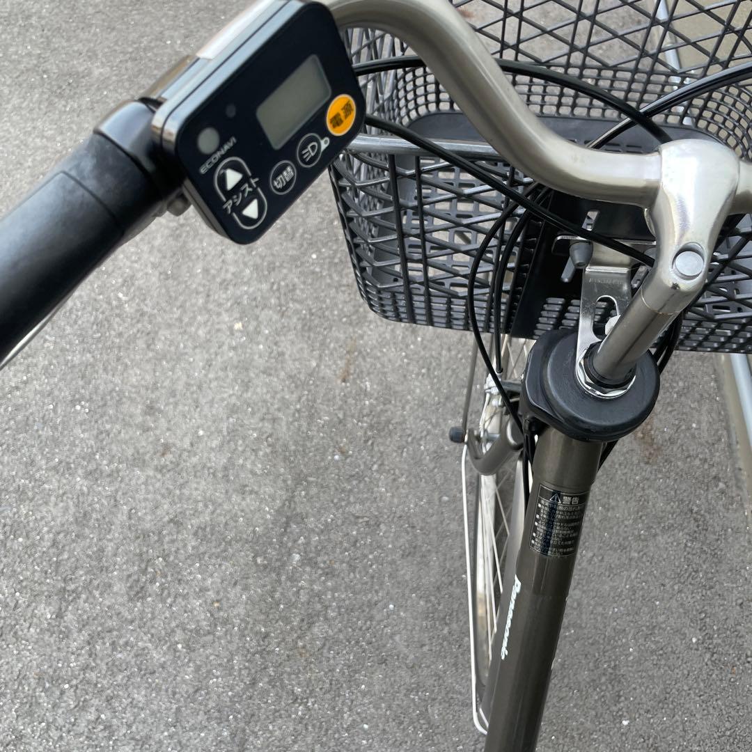 パナソニック電動アシスト自転車26インチ16A h グレー
