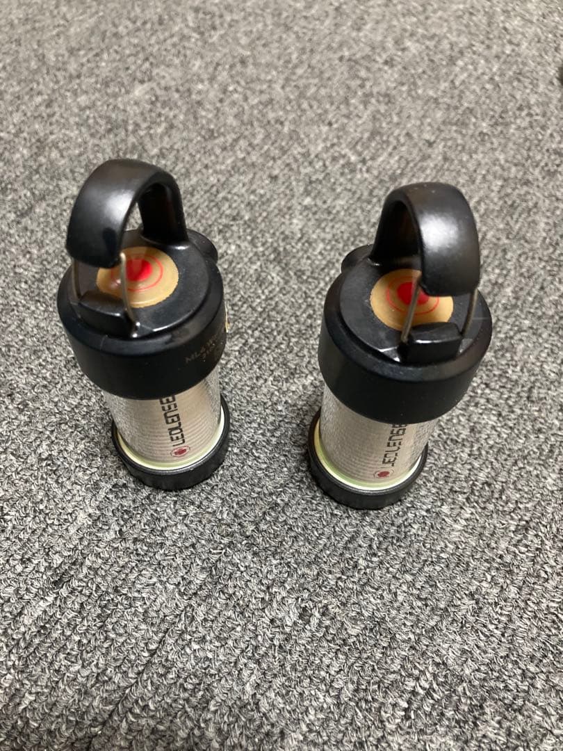 LEDLENSER ML4ランタン レッドレンザーアンバー付 暖色 2個