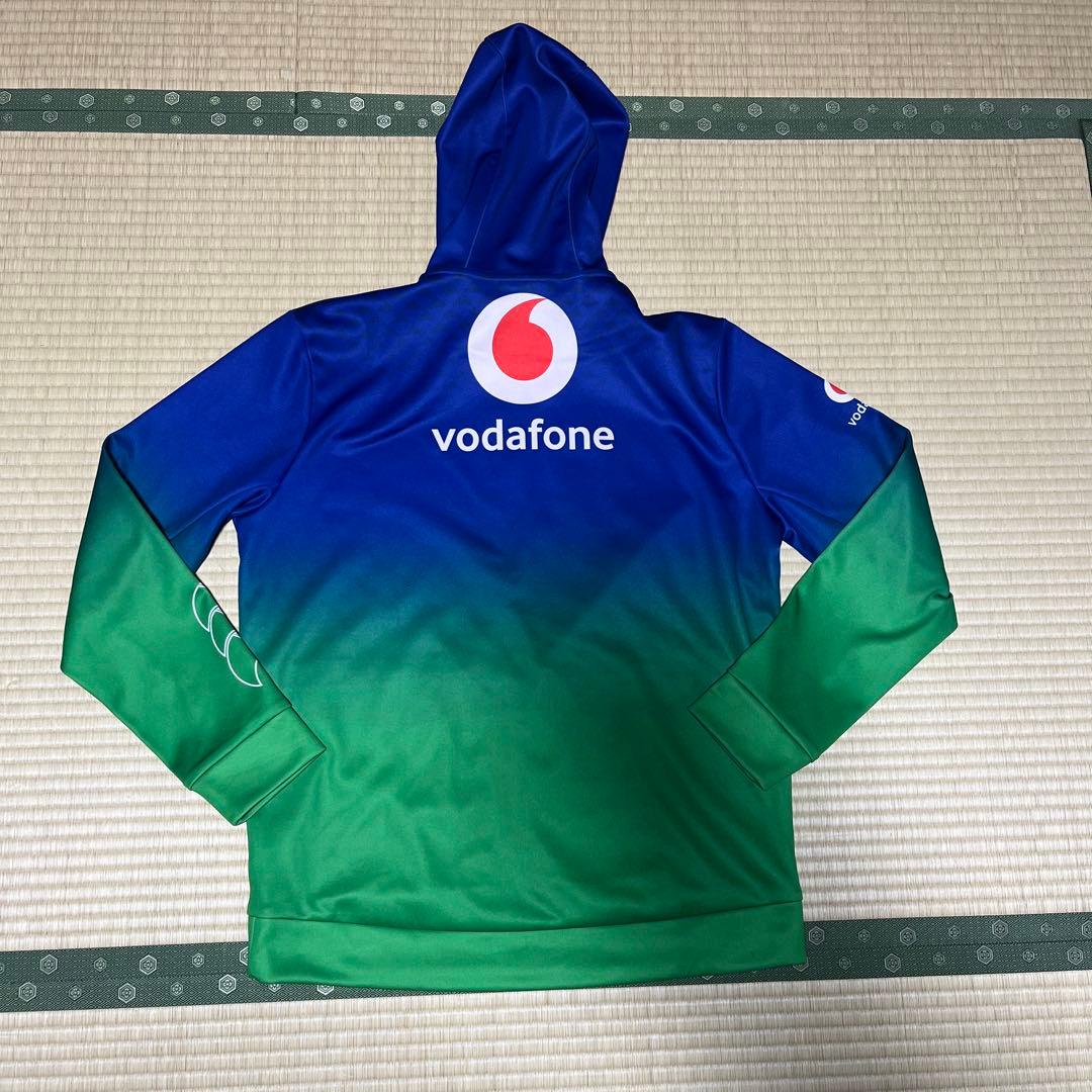 canterbury VODAFONE WARRIORS パーカー　Lサイズ