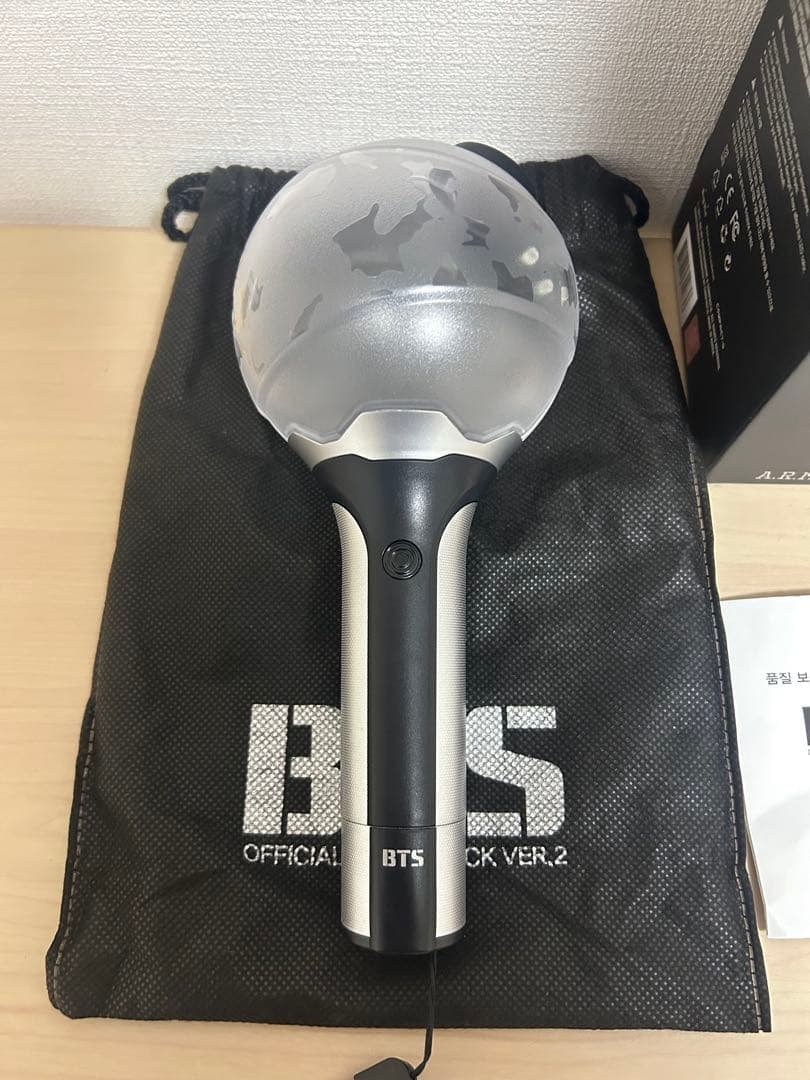 公式　BTS ペンライト　アミボム　初代　ver.1 ver.2 正規品　2点