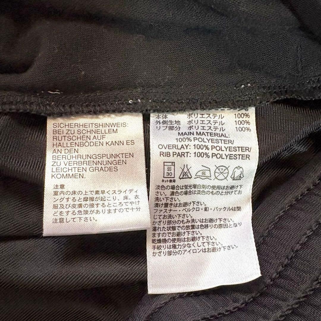 【adidas】 アディダス ジャージ セットアップ 黒 金ライン　上下Y2K