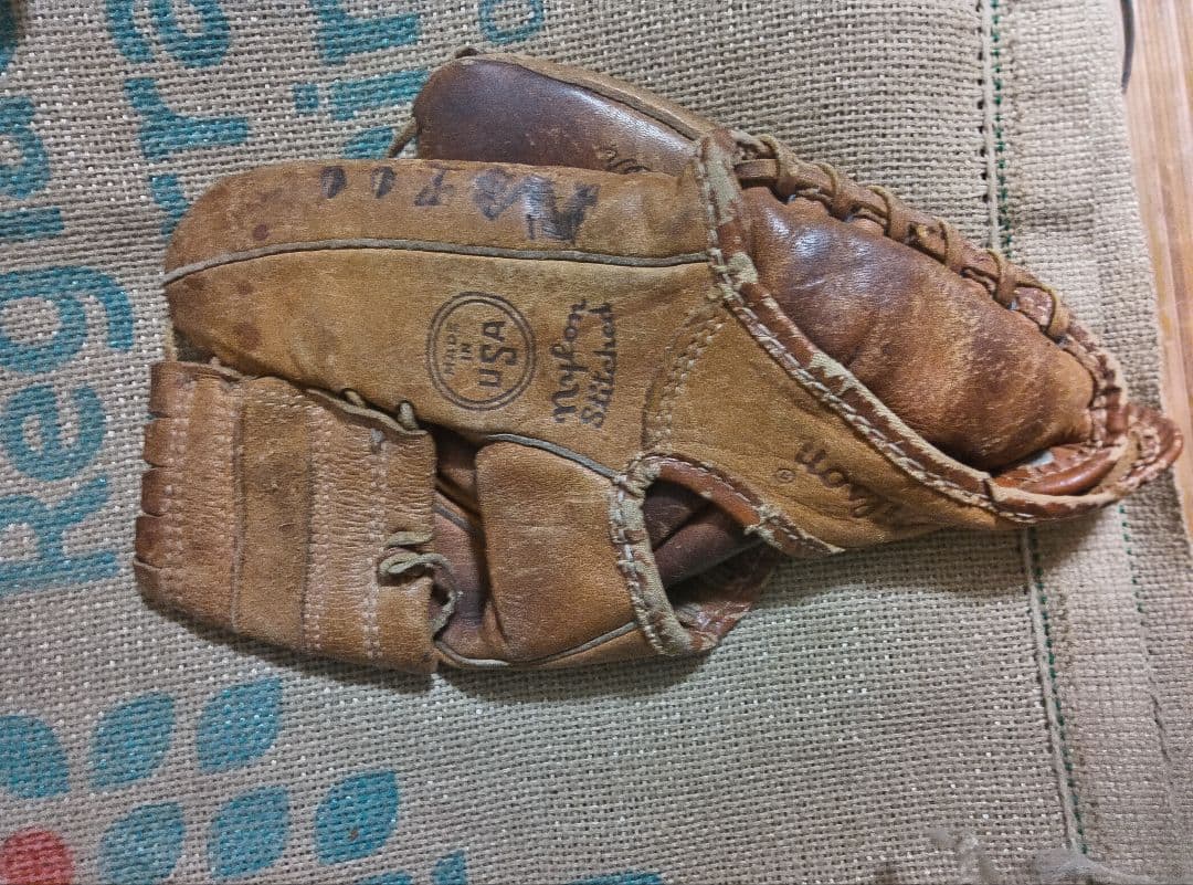 ビンテージ　WILSON　ウィルソン　野球　アメリカ　グローブ