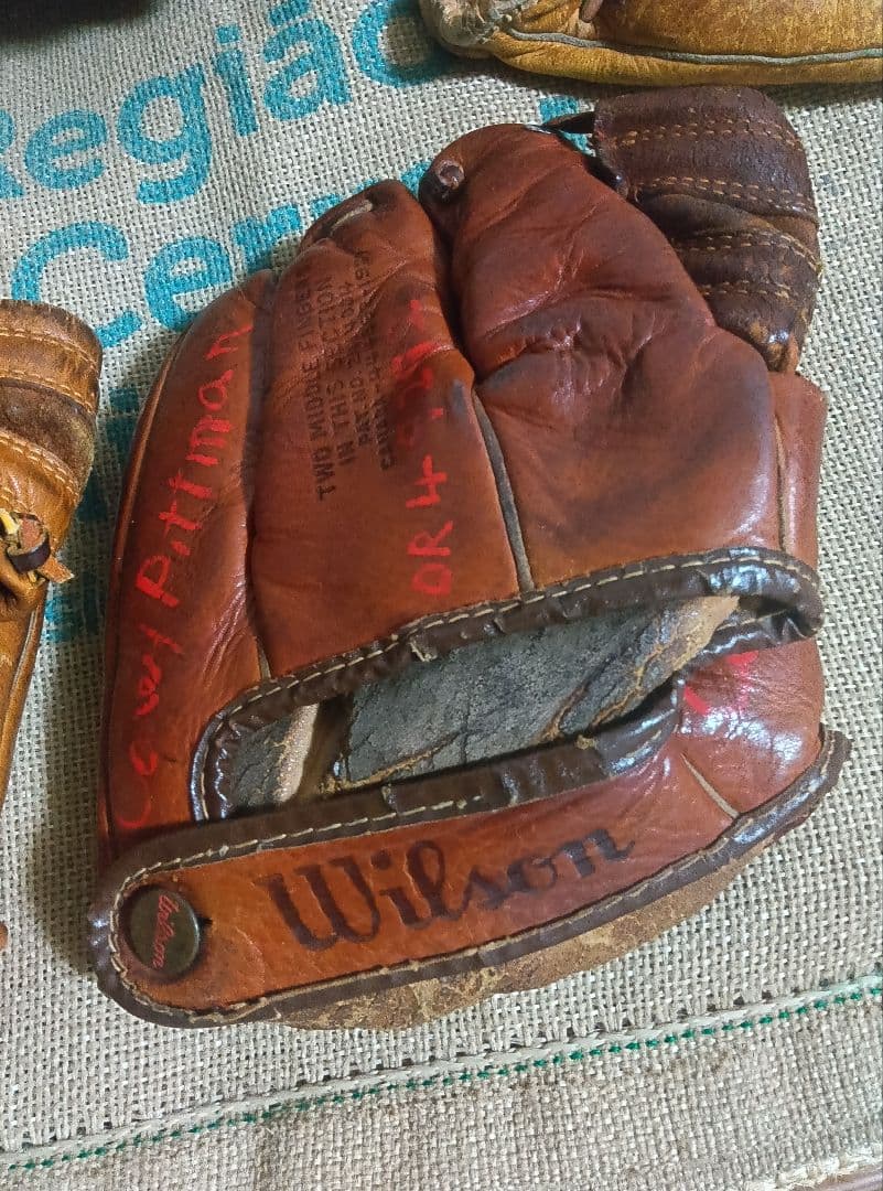 ビンテージ　WILSON　ウィルソン　野球　アメリカ　グローブ