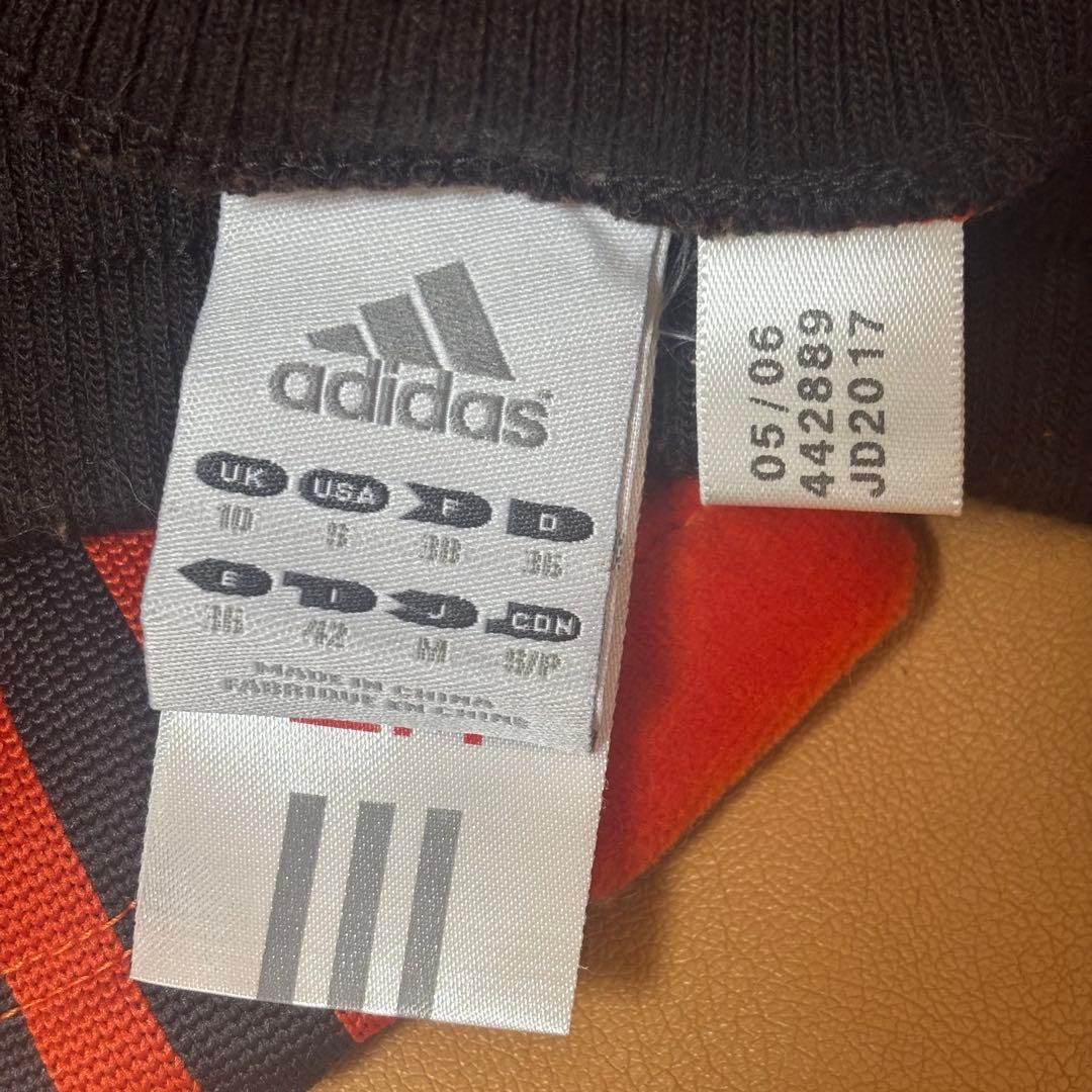 【美品】adidas ベロア ストレートフレアトラックパンツ