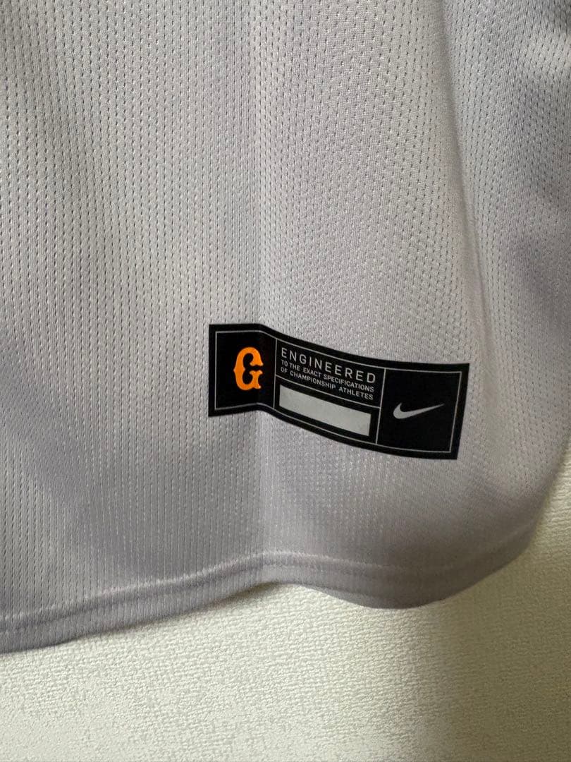 ジャイアンツ　ビジターユニフォーム　山崎伊織　NIKE