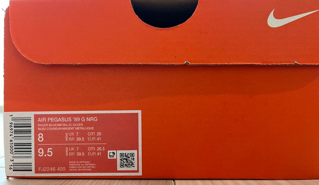 シューズ(男性用) NIKE AIR PEGASUS '89 G NRG FJ2246 400 8