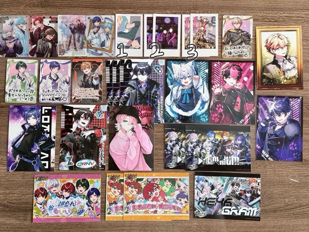 いれいす まとめ売り ブロマイド 缶バッジ