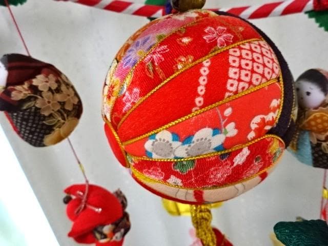 【期間限定値下げ】柳川さげもん 吊るし雛 木目込み鞠 ハンドメイド ひな祭り