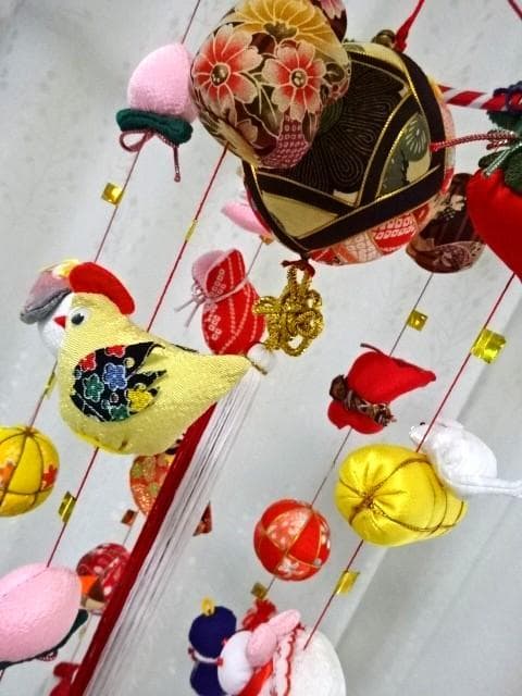 【期間限定値下げ】柳川さげもん 吊るし雛 木目込み鞠 ハンドメイド ひな祭り