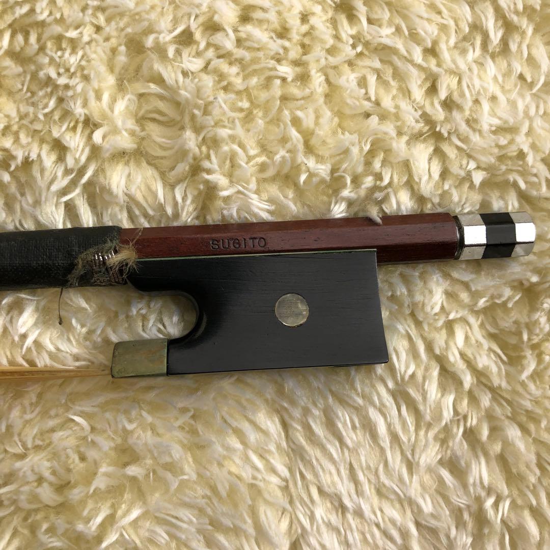 SUZUKI No.280 4/4 1987 バイオリン SUGITO弓 美品