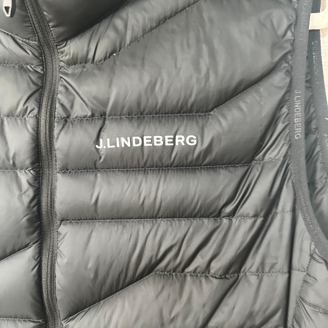J.LINDEBERG ブラック ダウンベスト