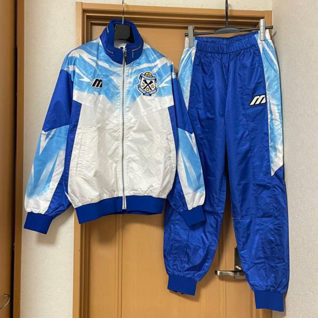 ジュビロ磐田 ビンテージ セットアップ ナイロンジャケット パーカー パンツ