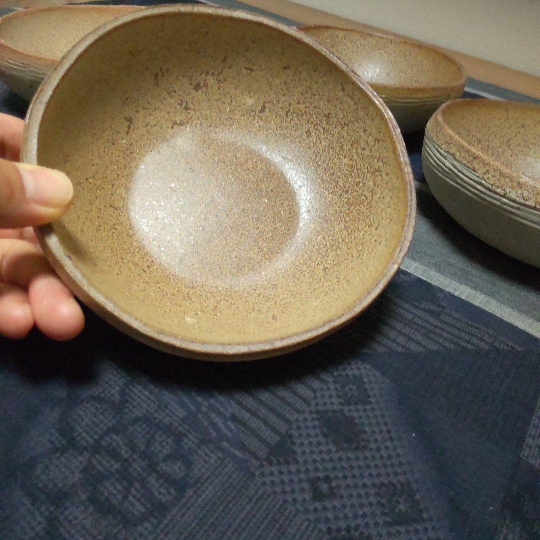 浅 鉢 5ケ 備前焼 5