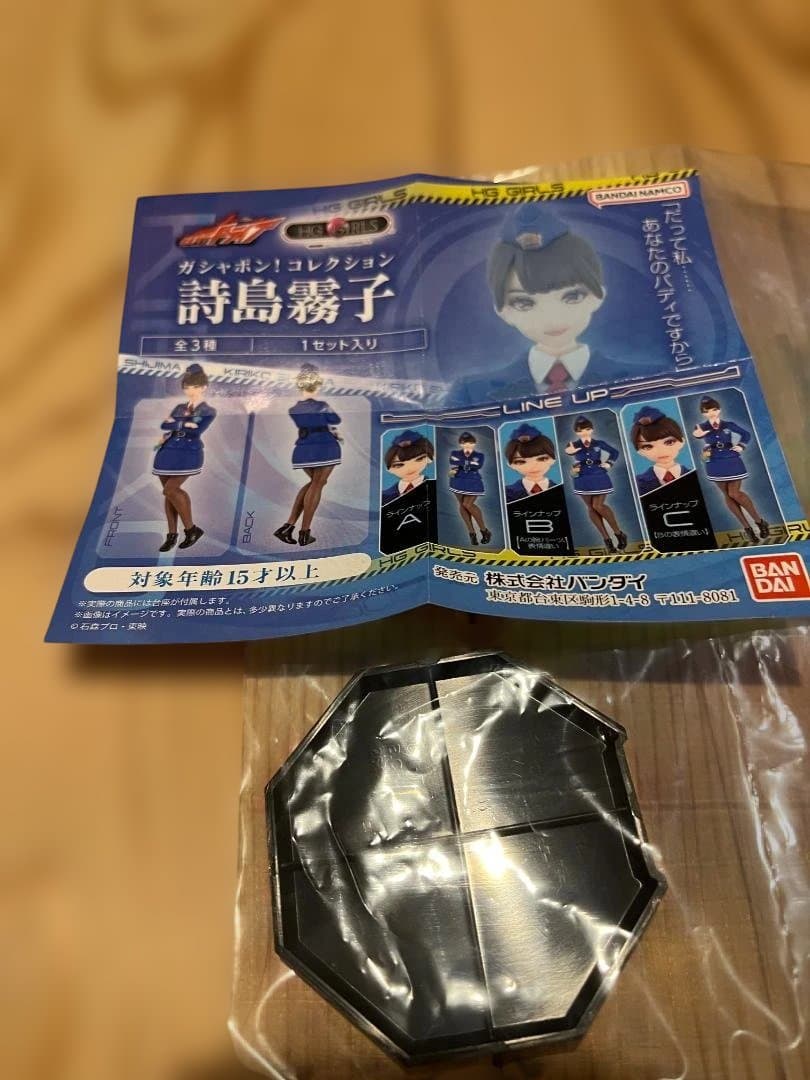 【新品未開封】HG GIRLS 詩島霧子 Aタイプ