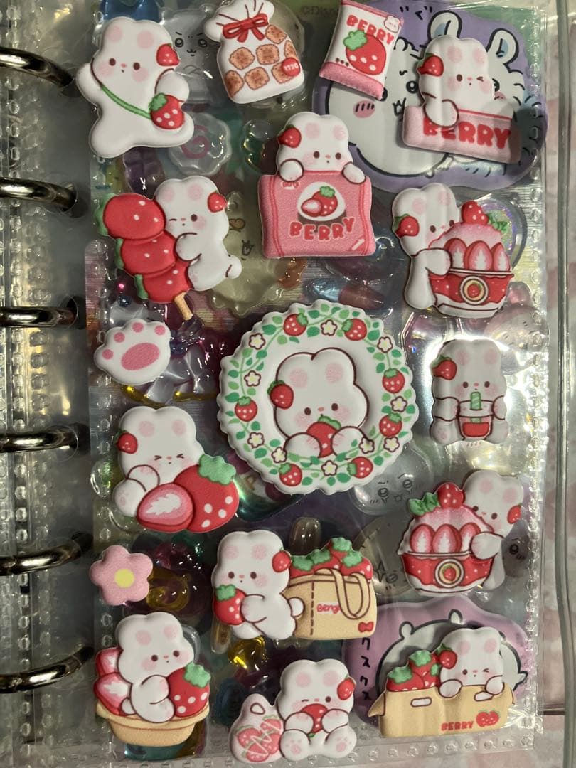 A7 シール帳 完成品 おすそ分け