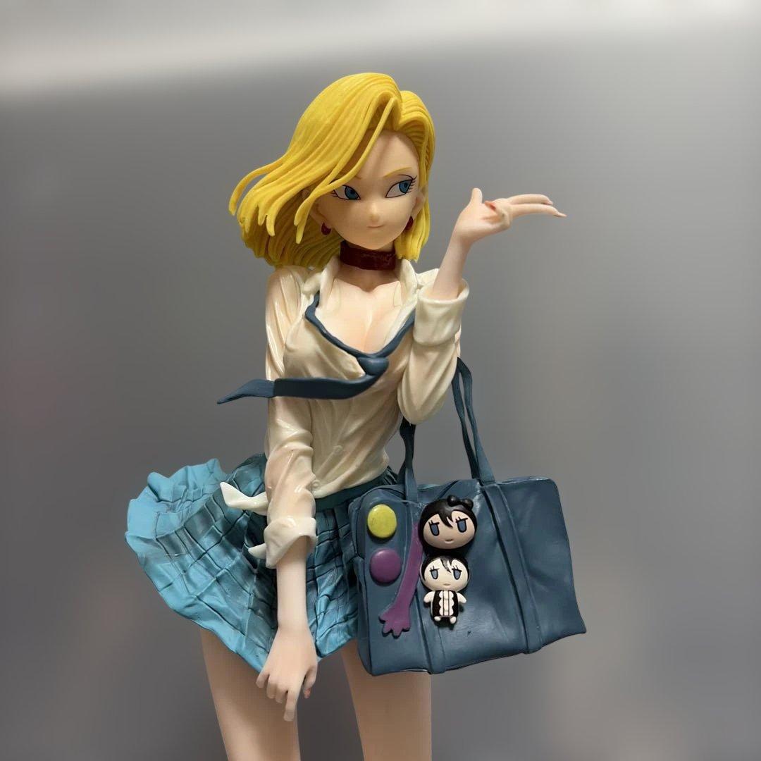 人造人間18号 女子高生 制服 フィギュア ドラゴンボール Drago