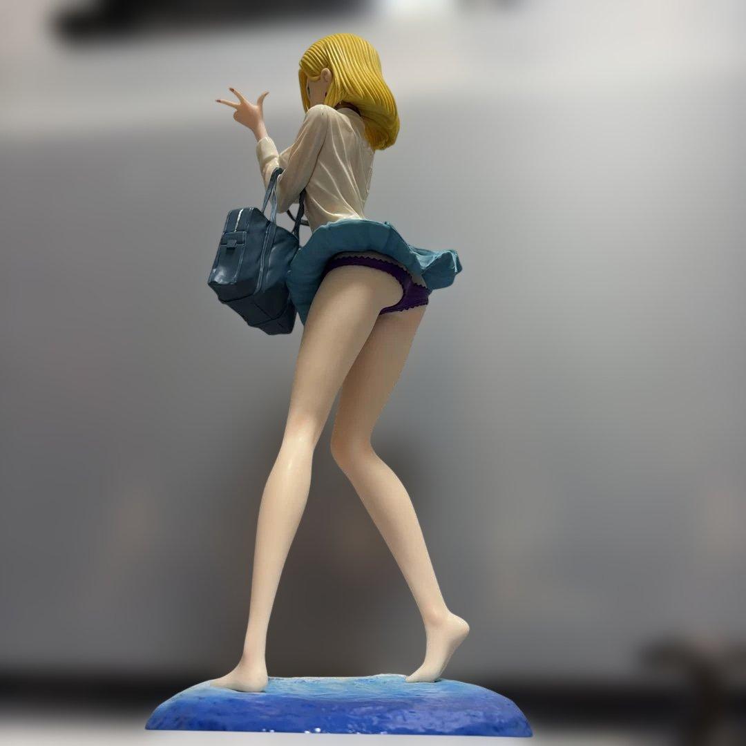 人造人間18号 女子高生 制服 フィギュア ドラゴンボール Drago