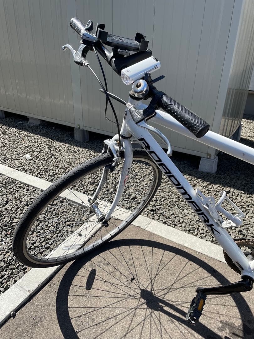 札幌市内近郊直接のみ　クロスバイク ROADMARK RB700 白 整備済