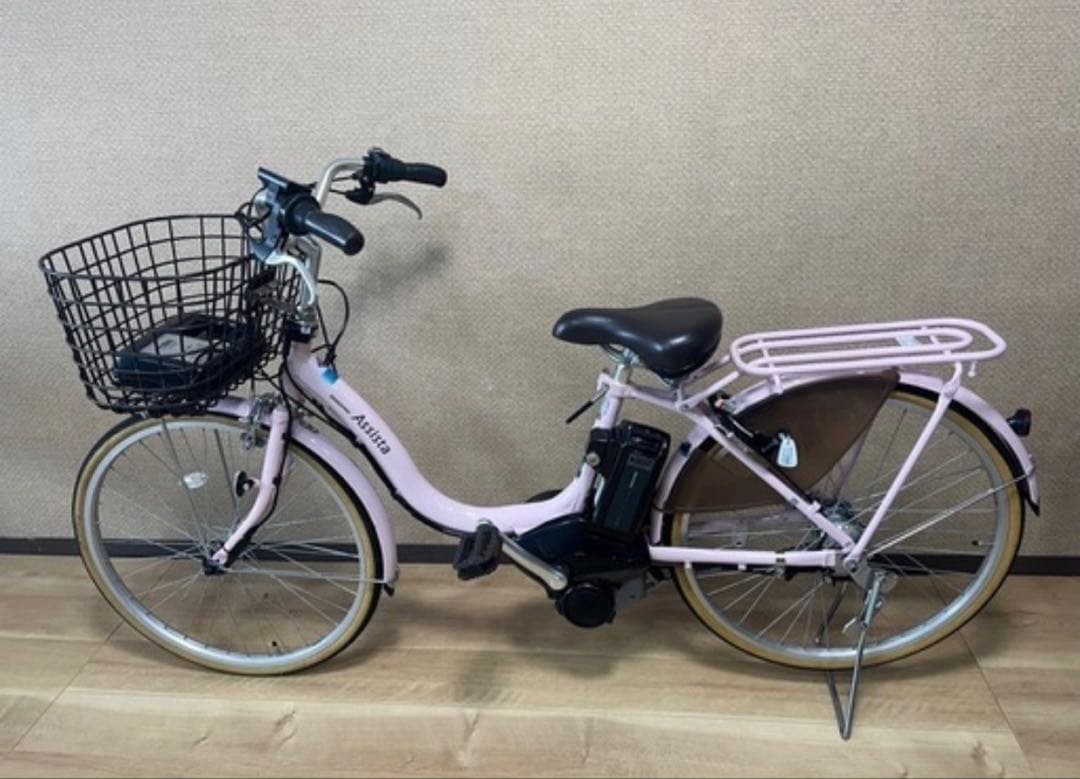 愛知県名古屋市 Assista 電動自転車 ピンク