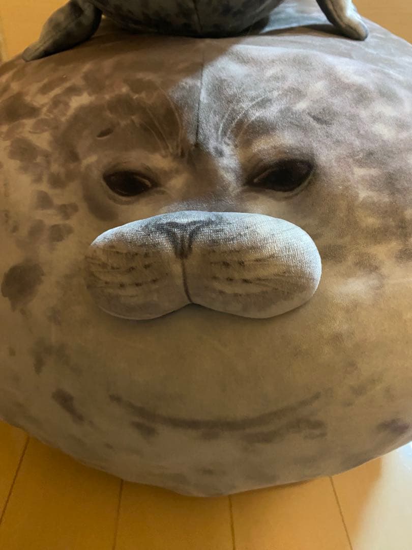 おまんじゅうアザラシユキちゃん もっちりクッション「海遊館×YOU+MORE!」