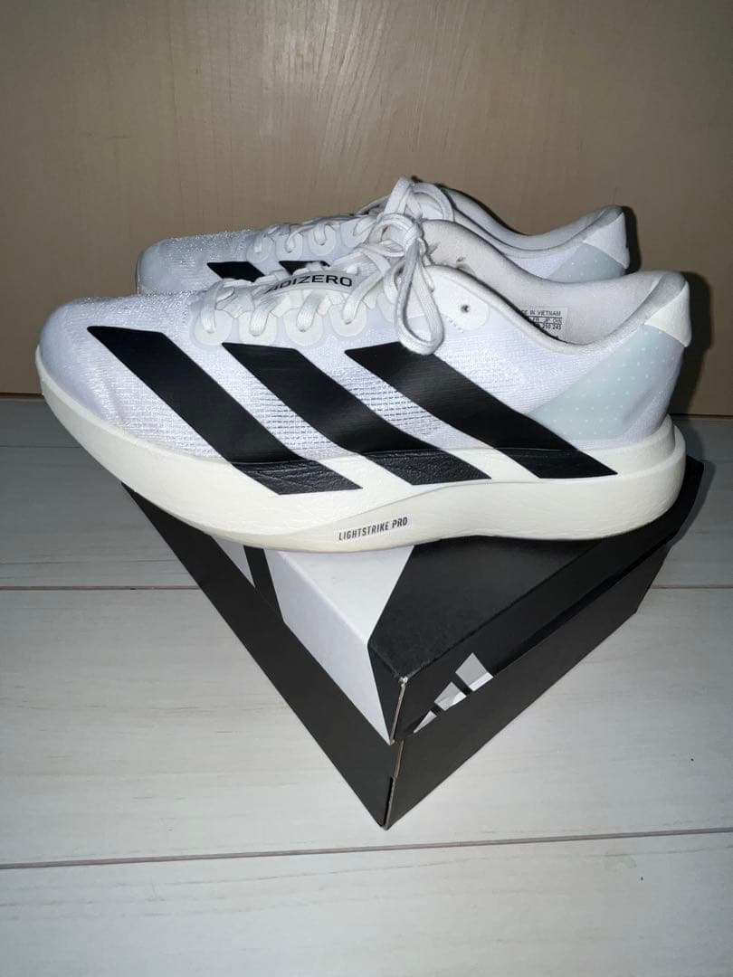 adizero Evo SL M ホワイト/ブラック　25cm