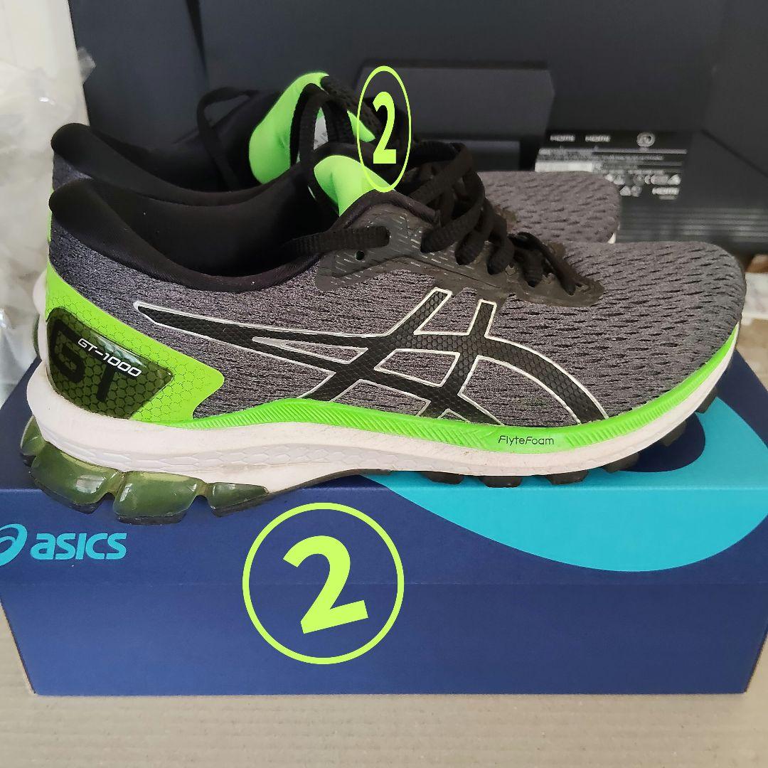 25.0 asics GT-1000(9　Reebok ZIG 3D STORM