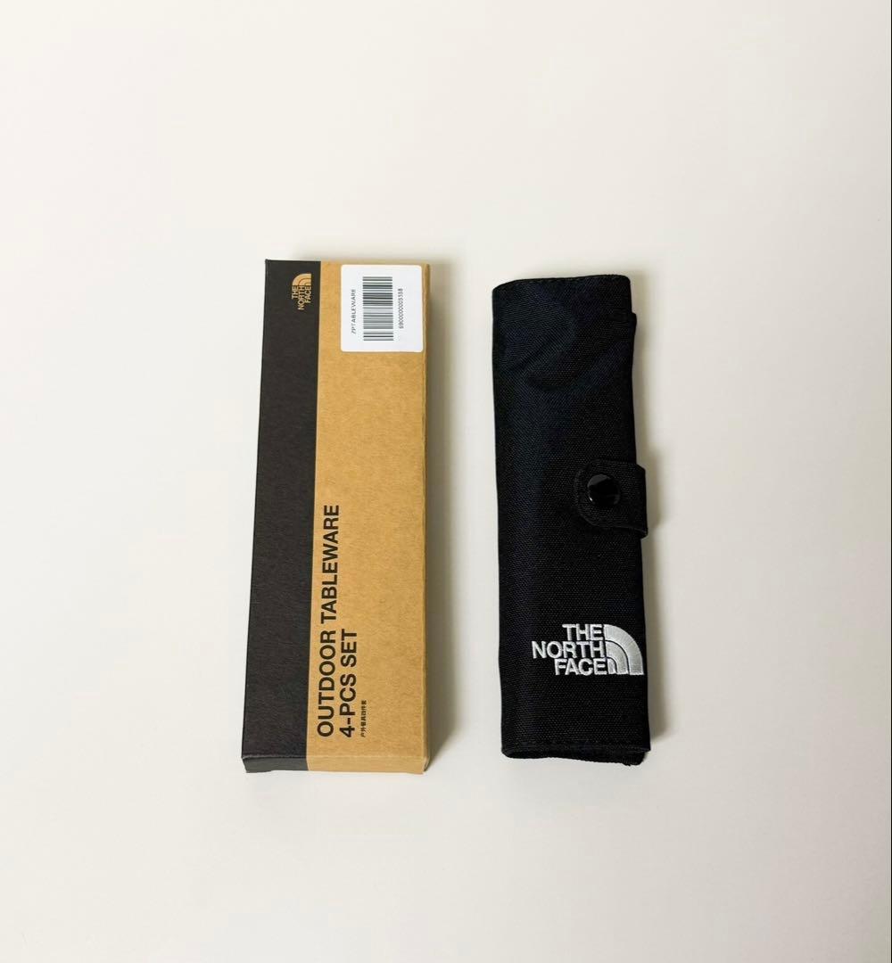 チタン製カトラリーセット 4点 ケース付き 軽量 THE NORTH FACE